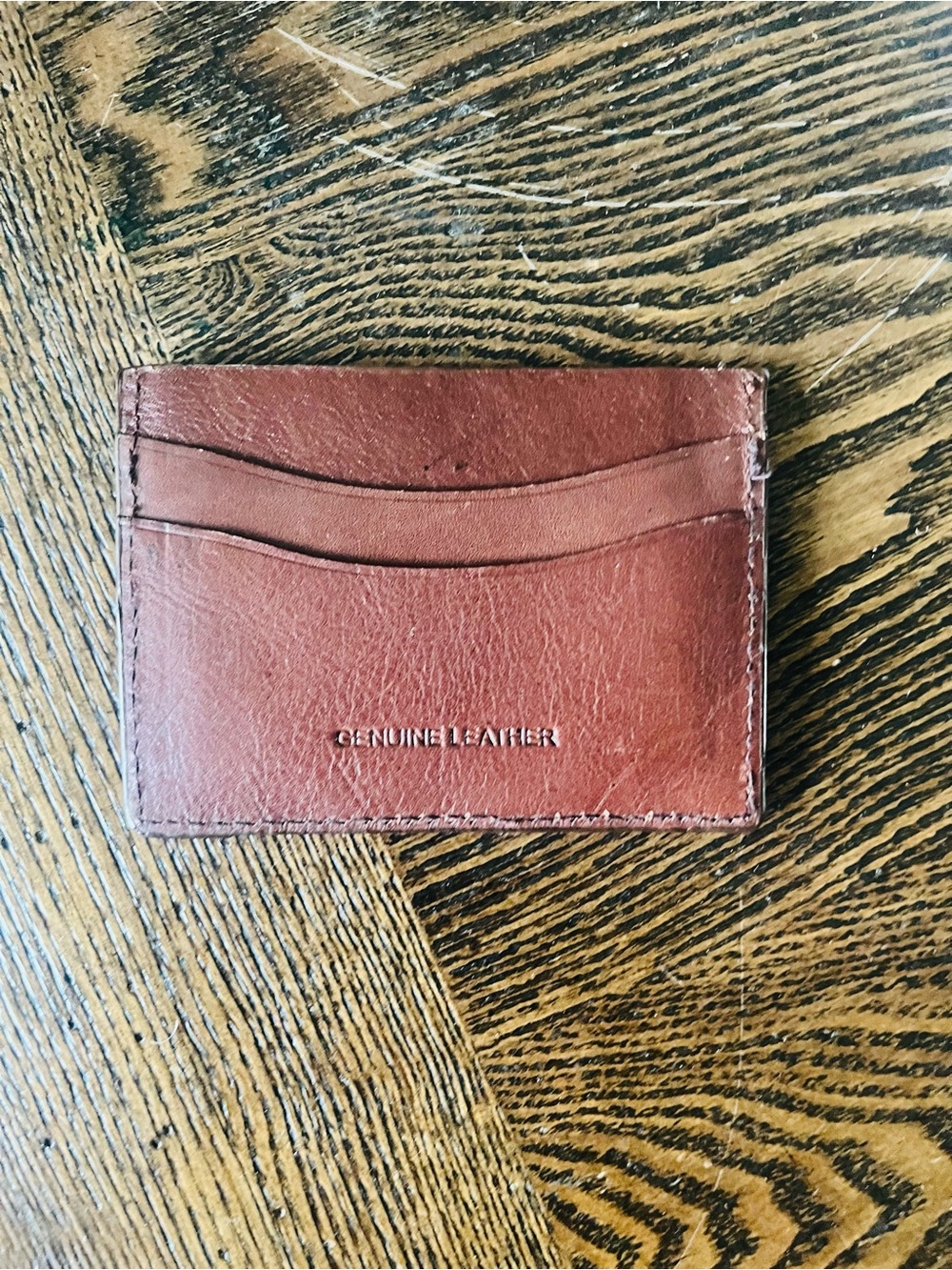 Mini Leather Card Holder